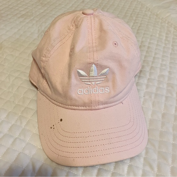 Adidas Pink & White Cap - Picture 2 of 6